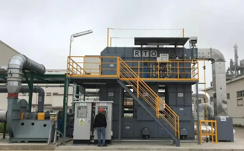 RTO VOCs Treatment System Delivery