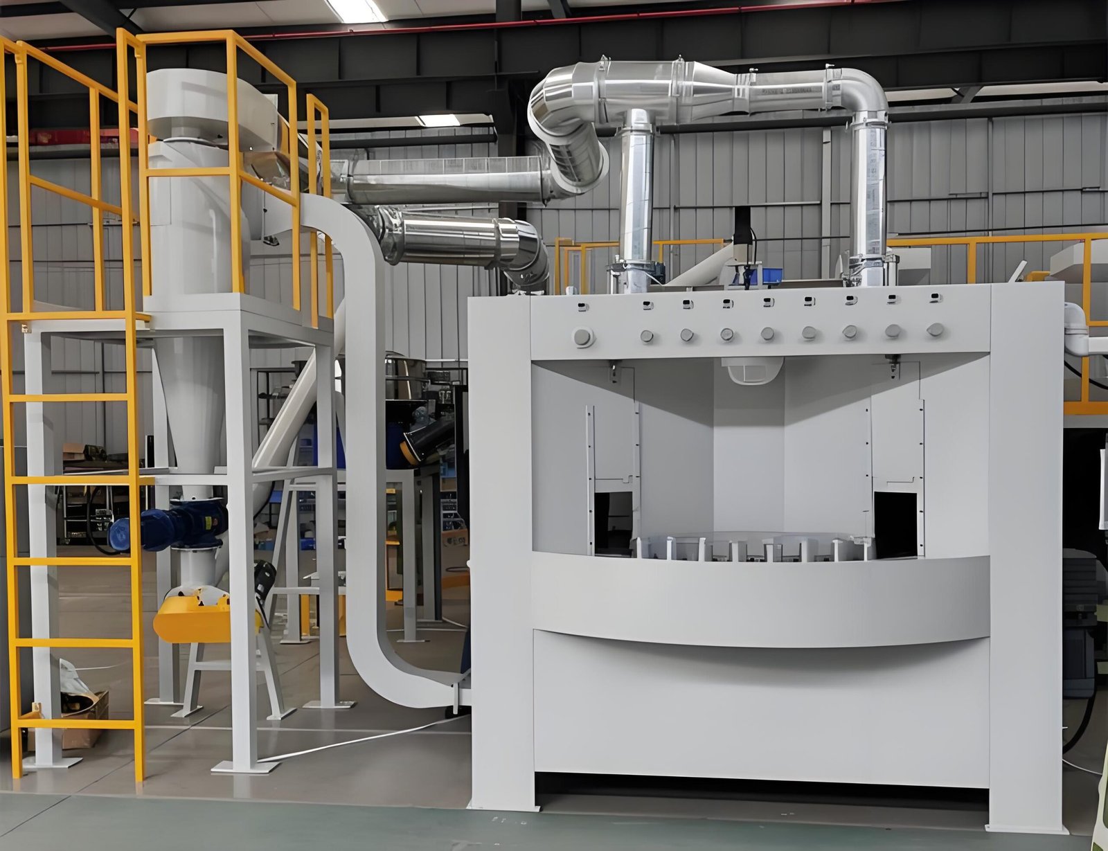 Automotive Interior Sandblasting & Shot Peening Systems