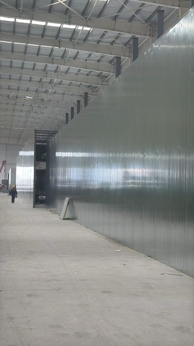 Bir konteyner kaplama hattı kurutma fırını tünelinin dış galvanizli kaplaması