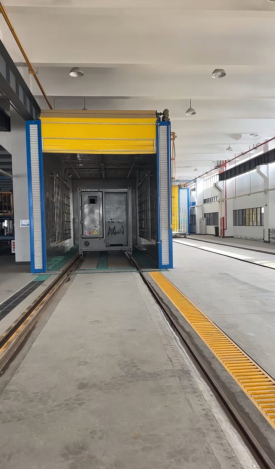 Energiespeicherbox auf einer Lackieranlage