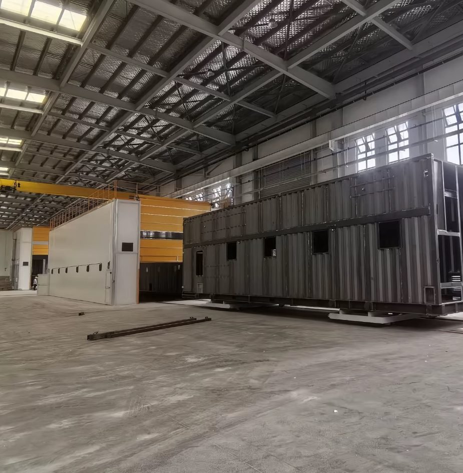 Vorbehandlung von Energiespeichercontainern