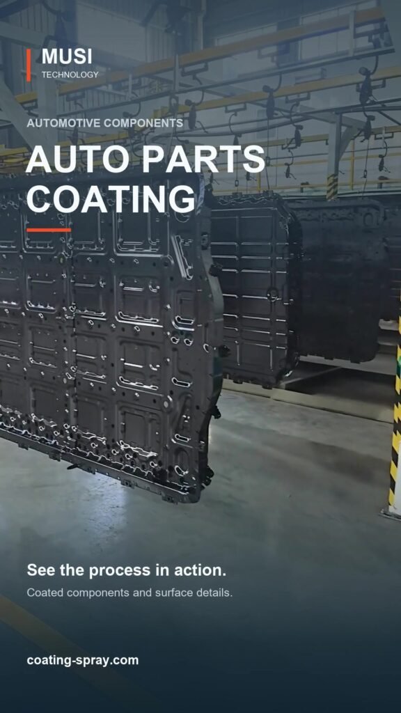 Automotive Parts Coating Line and Surface Details